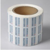Preprinted Barcode Labels