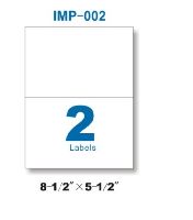 8.5”x11” Multi-Purpose Label