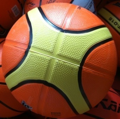 RUBBER BASKETBALL-MT015
