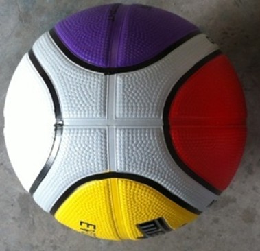 RUBBER BASKETBALL-MT016