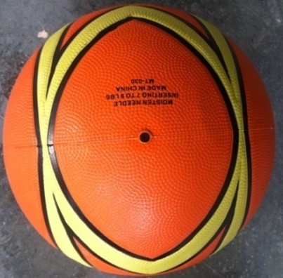 RUBBER BASKETBALL-MT030