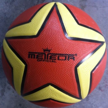 RUBBER BASKETBALL-MT031