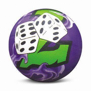RUBBER BASKETBALL-WFRBB14